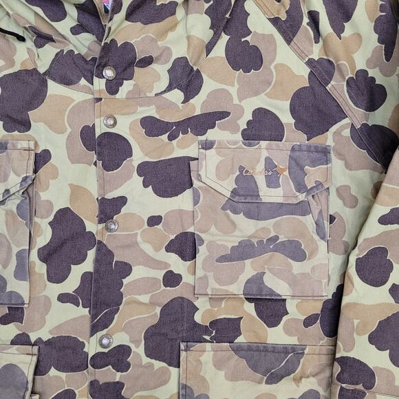 Vintage 90s Cabelas Hunting Jacket Large 26x30 Lined Hunting - Picture 10 of 16